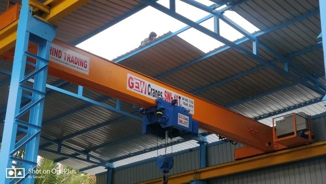 SINGLE GIRDER  EOT CRANE​