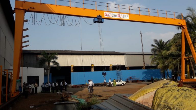 SINGLE GIRDER  GOLIATH CRANE​