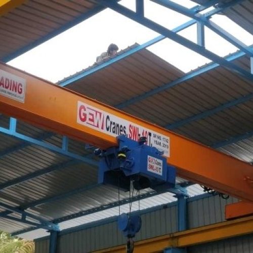 SINGLE GIRDER  EOT CRANE​